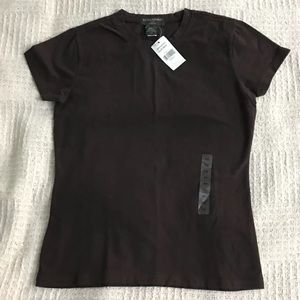 NWT Banana Republic Brown T-shirt XS