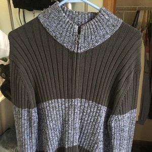 Express Men Zip Up Sweater