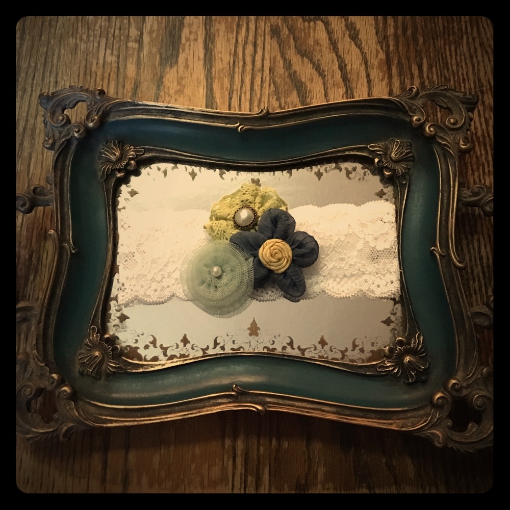 Handmade lace headband