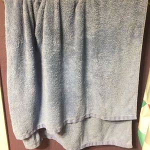 Blue towel