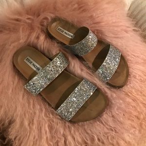Steve Madden Glitter Sandals