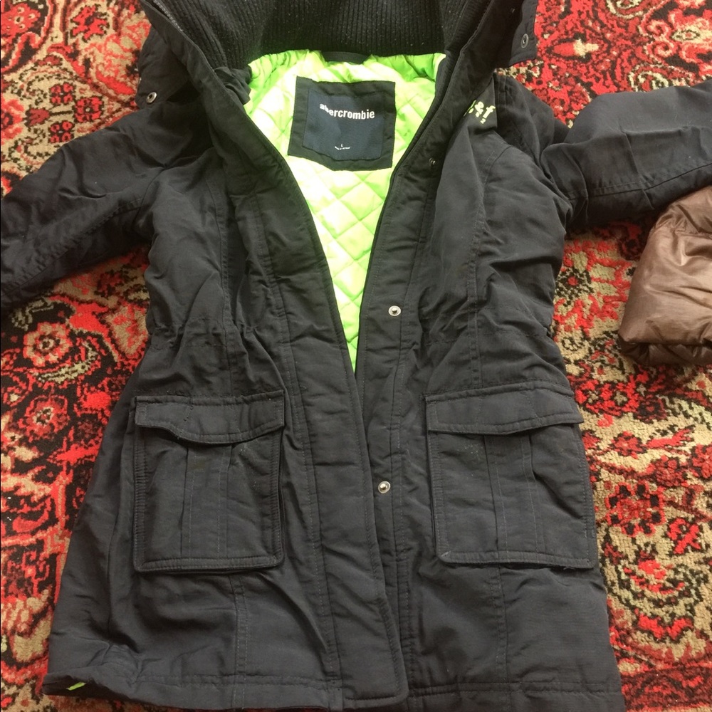 Abercrombie size L girls for 10yo blue