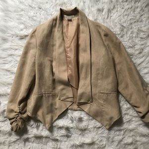 Suede Blazer