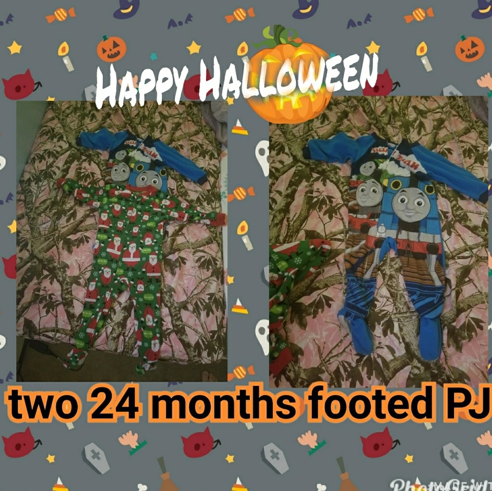 **SOLD**Two footed PJ. Both 24 months