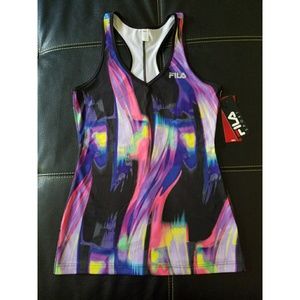 NWT Small Fila Workout Racerback Tank