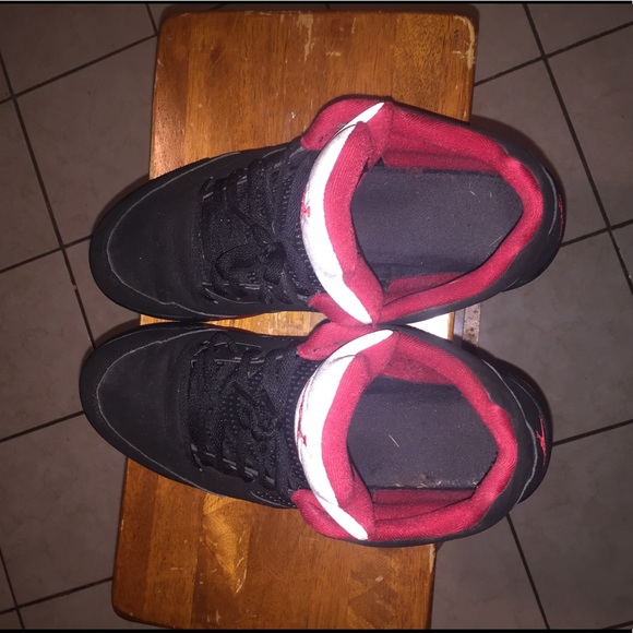 Lowtop Fire red 5’s - Picture 2 of 4