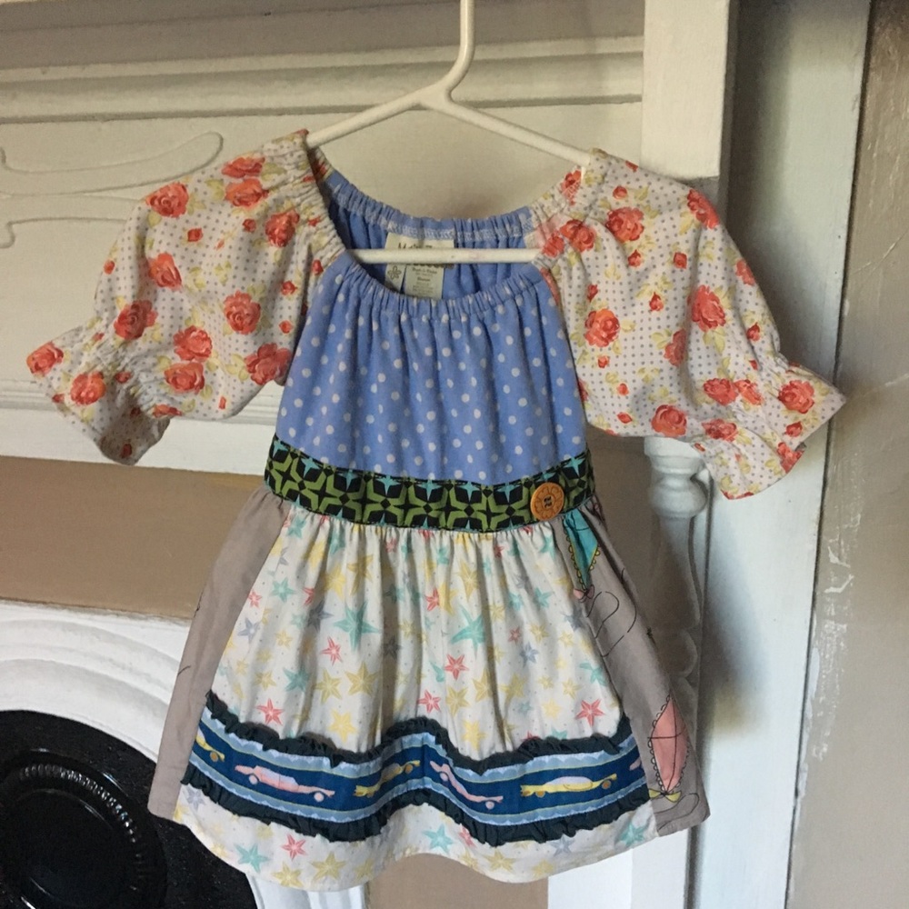 Matilda Jane Favorite Things Peasant Blouse Size 2