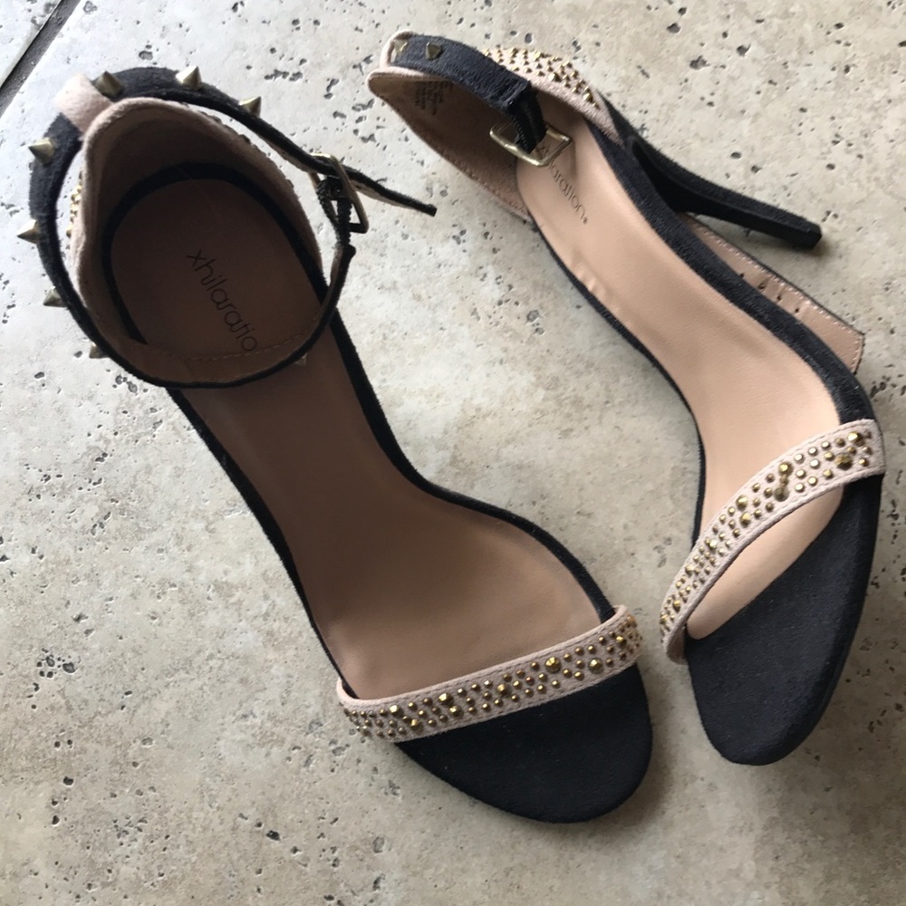 Cute studded high heels