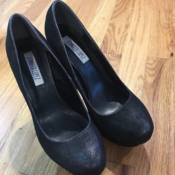 Flash sale!! Jennifer Lopez high heels Black 7.5 - Picture 1 of 3