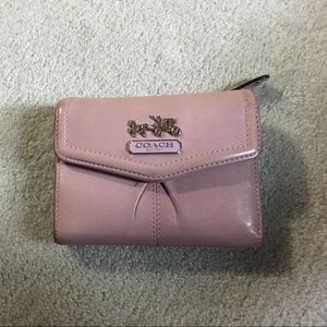 Coach pink wallet