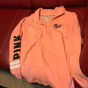 Quarter button pull over