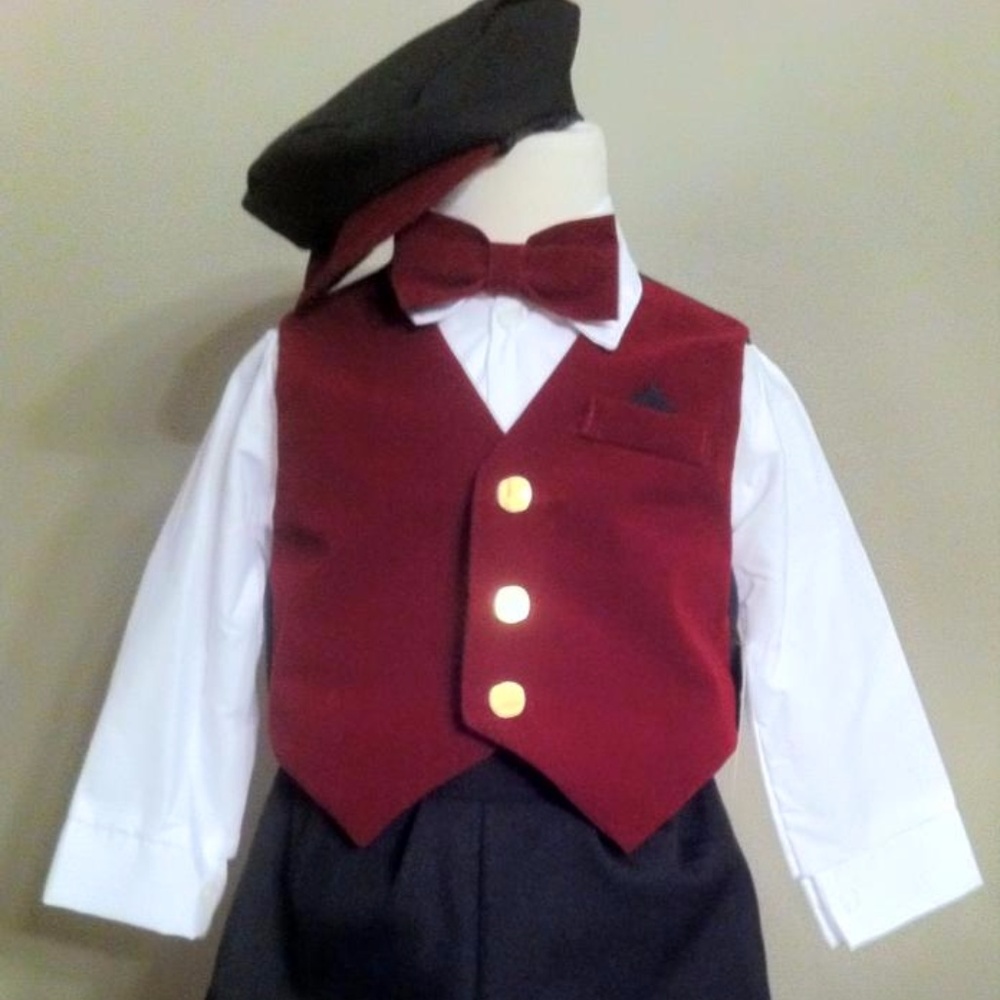 NWT Boys Boutique 5 piece Knicker Set boys 12 months