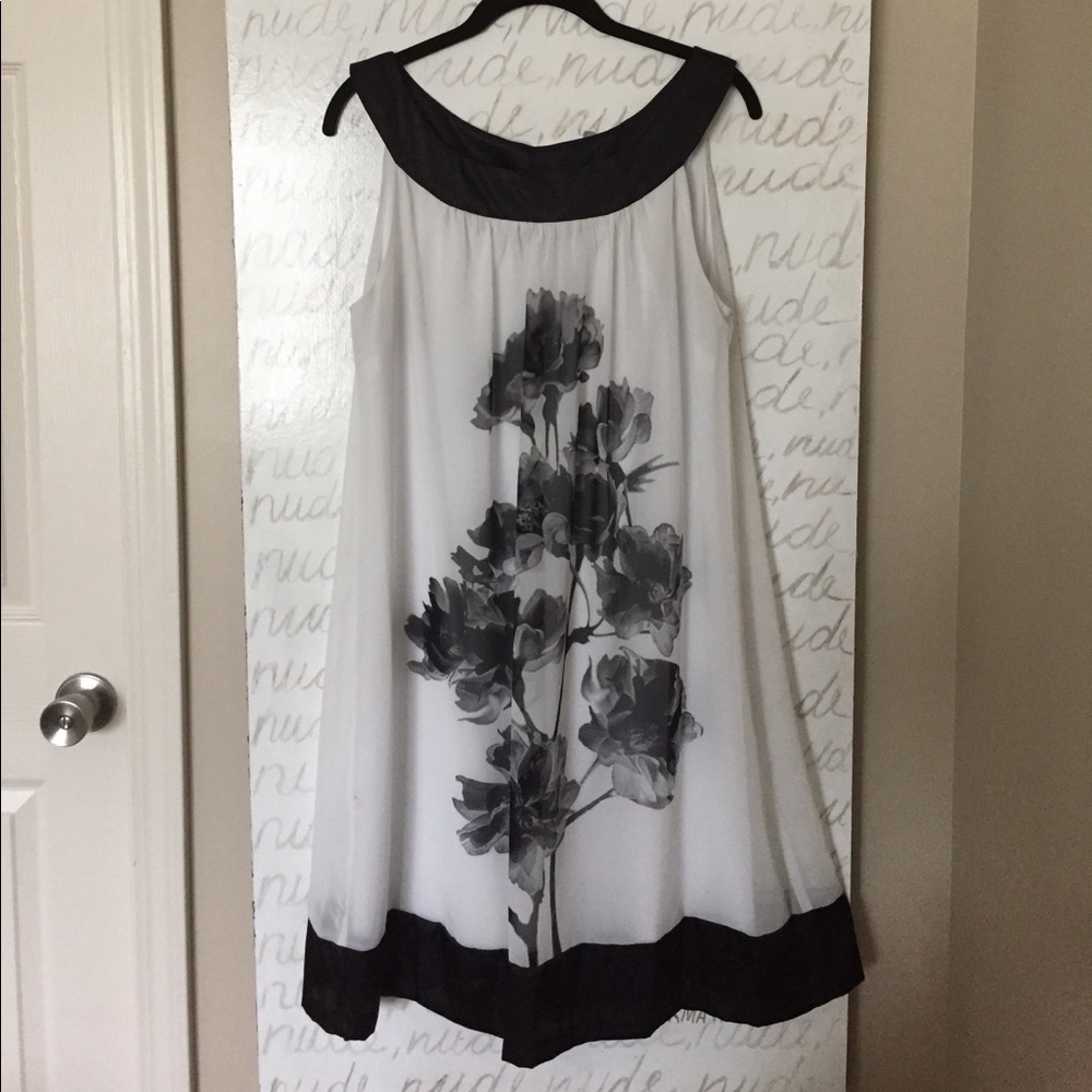 Black and White Dress