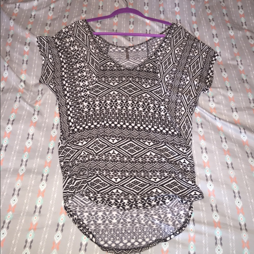 Slouchy Aztec t shirt