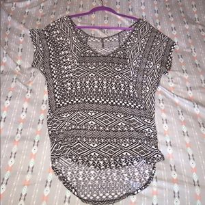 Slouchy Aztec t shirt