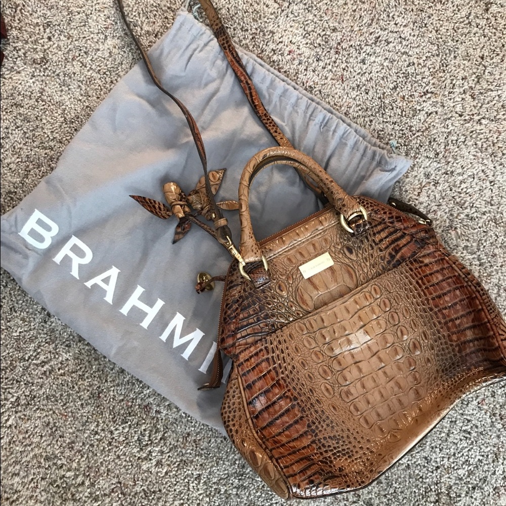 Brahmin Brown Purse