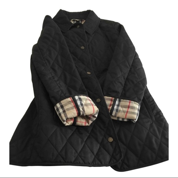 Burberry Jackets & Blazers - Black Burberry coat