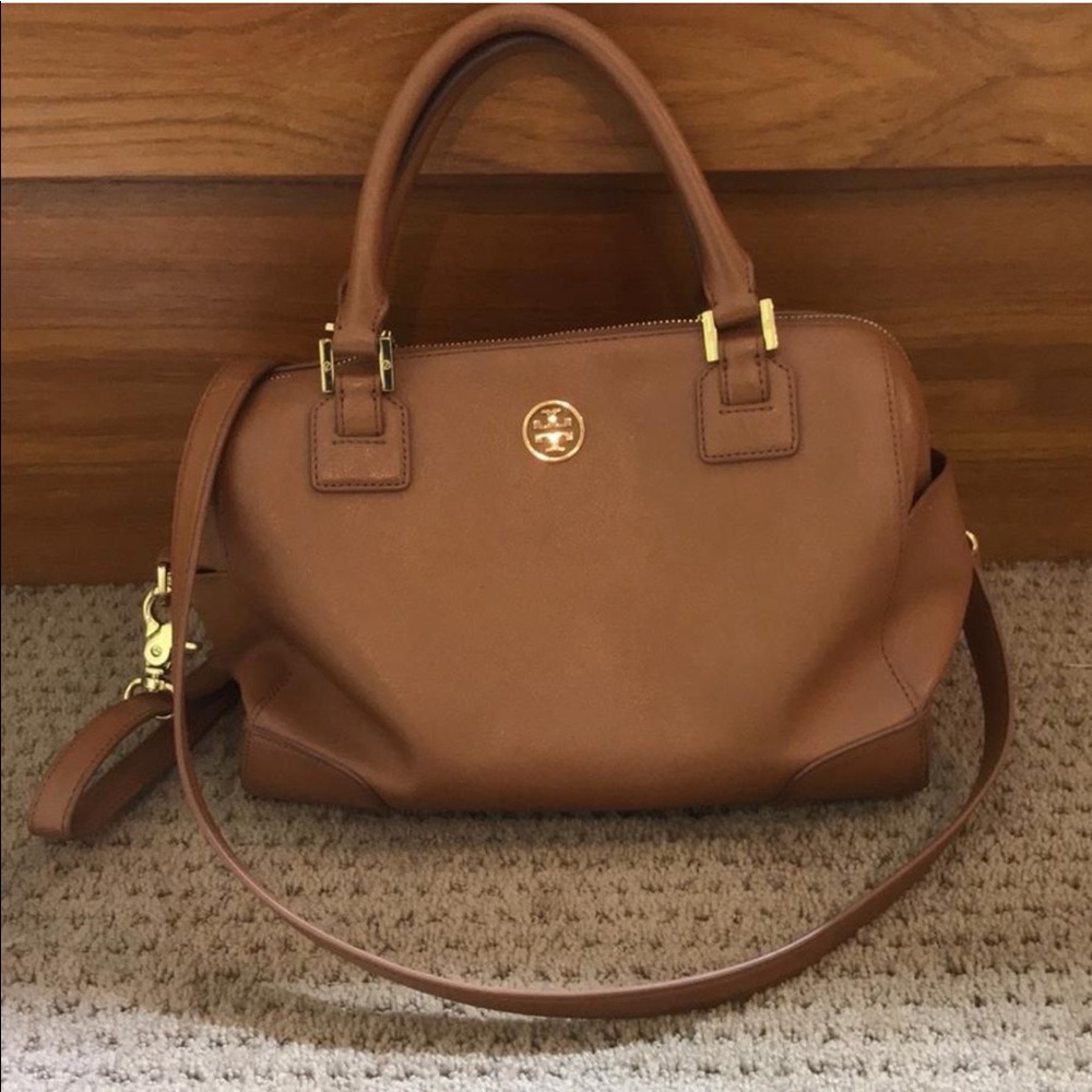 Tory Burch Saffiano Satchel