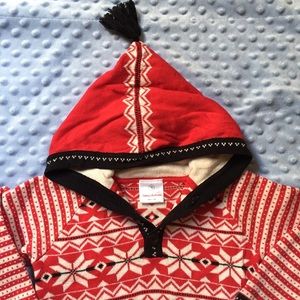 EUC Hanna Andersson Sno Happy Nordic romper (70)