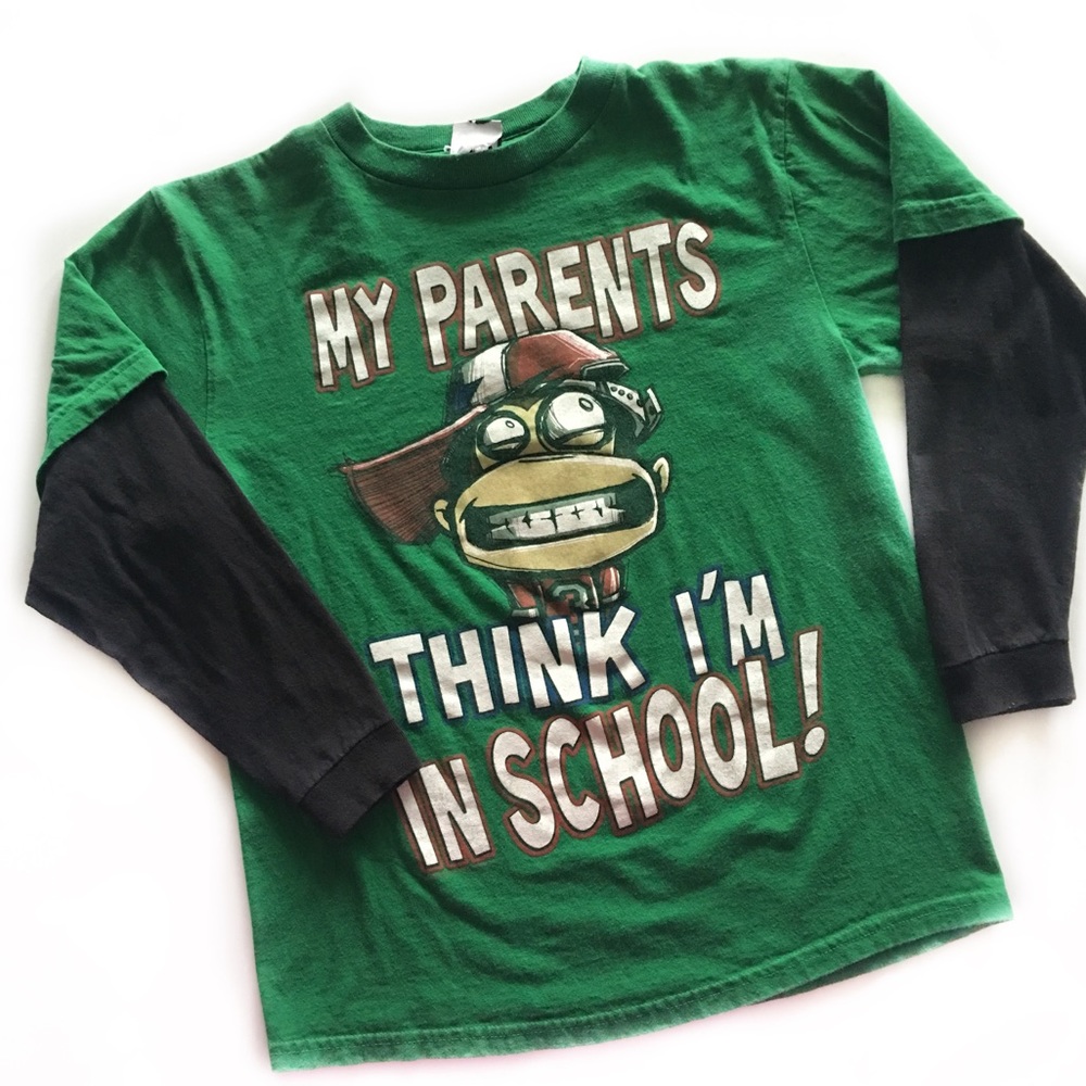 Humorous Graphic LS Tee