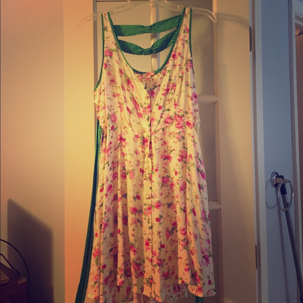 Mini flower dress (M)