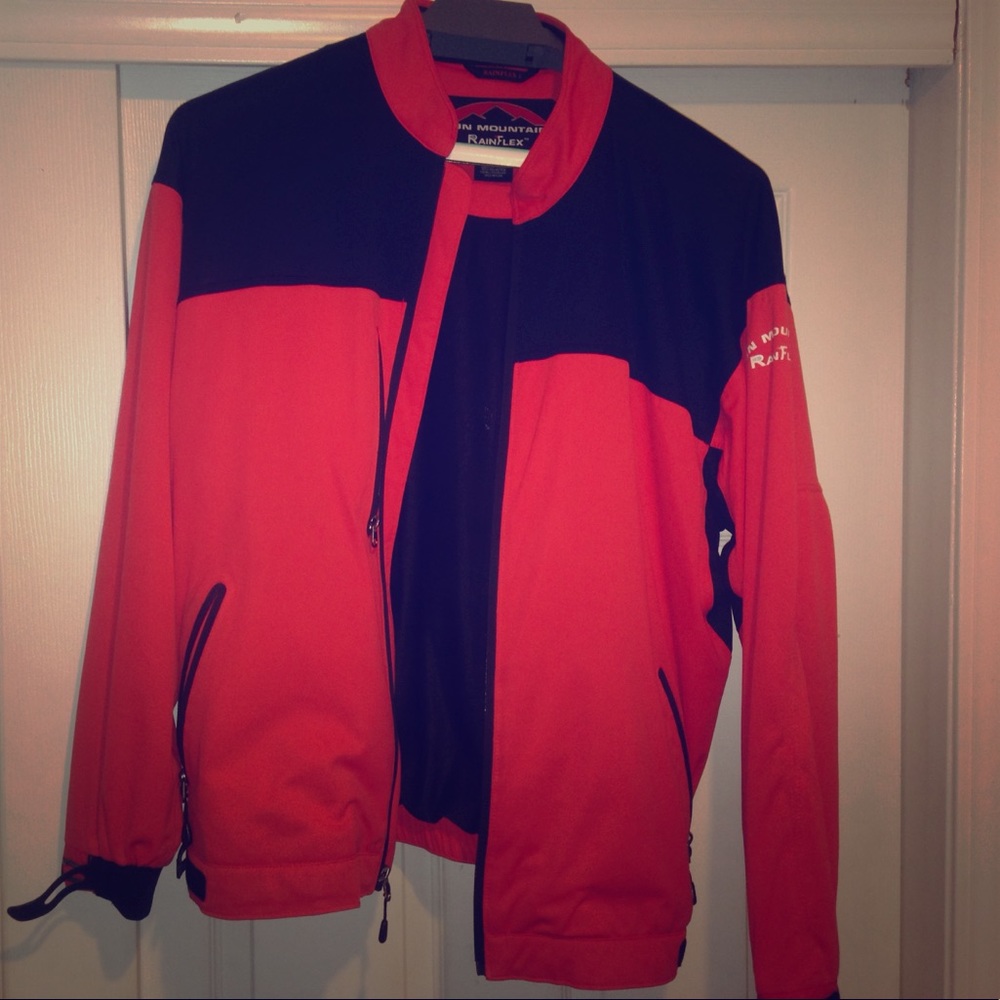 Sun mountain Rain flex zip up Golf jacket