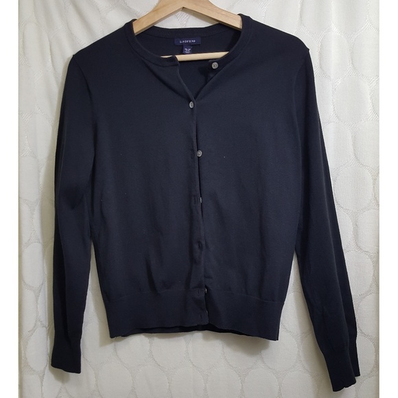 Lands' End Sweaters - Lands' End Navy Cardigan Lands' End Sweaters - Lands' End Navy Cardigan
