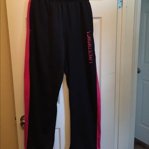 Nike Livestrong Therma-fit sweatpants