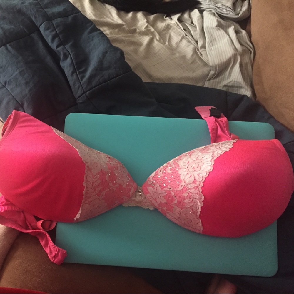 Smart & Sexy Hot pink bra
