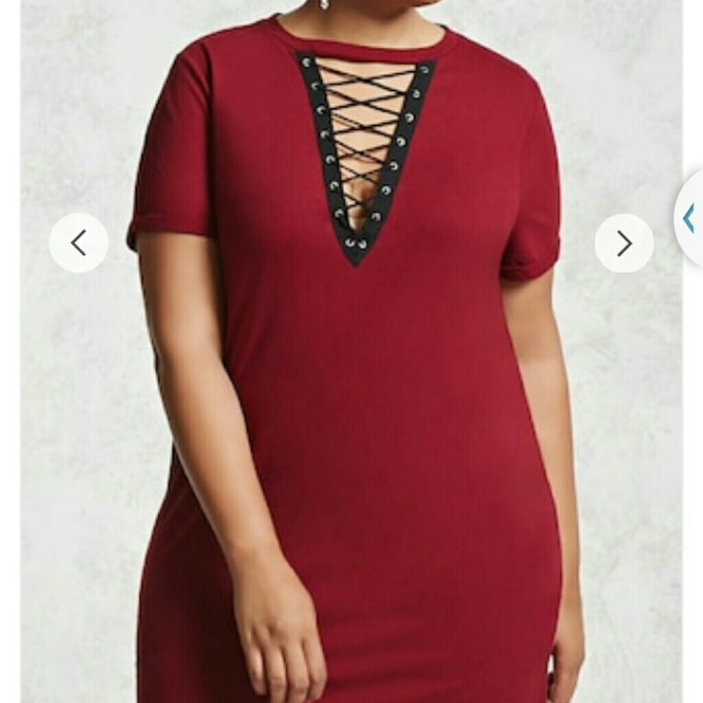 *sold*F21 cutout dress