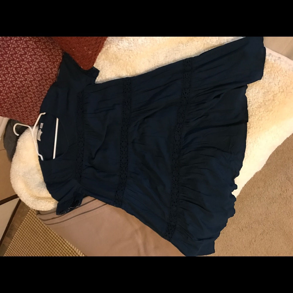 Urban Outfitters navy dress