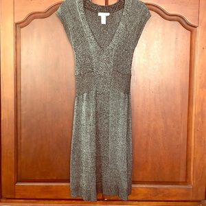 Kenar Brand Sheath Black Dress