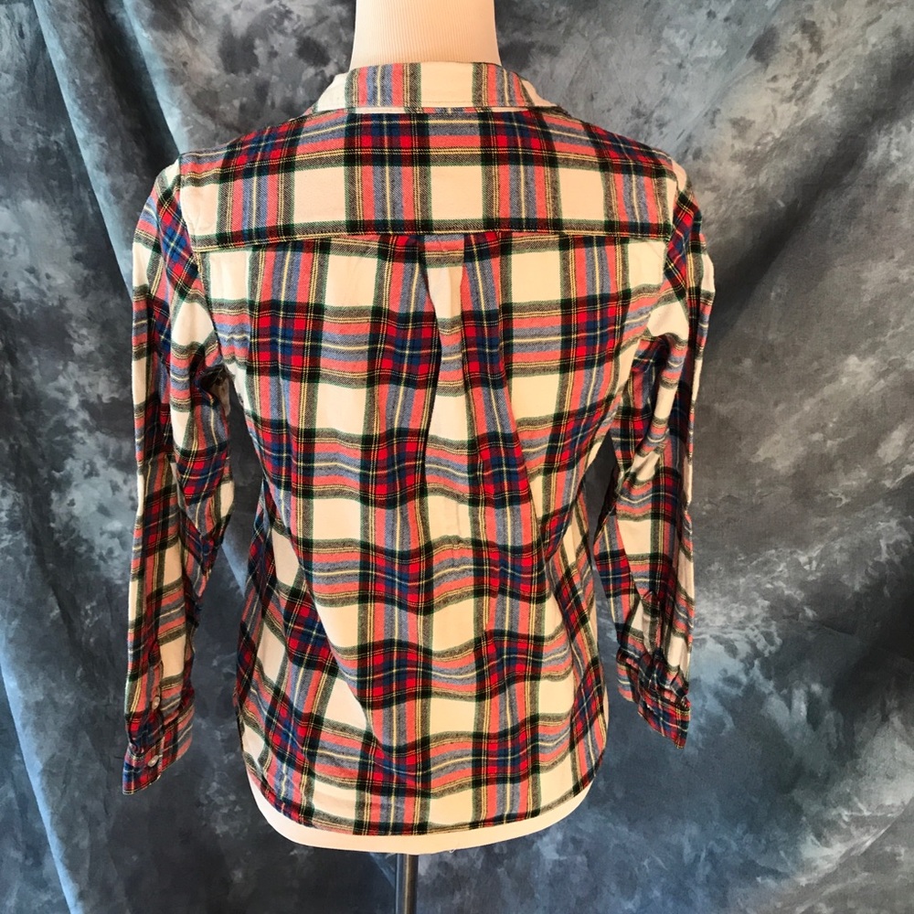 ❌SOLD❌ - Lands End flannel shirt, Kids 16 - Picture 7 of 8