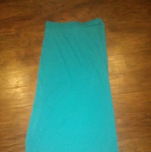 Sky blue maxi skirt lightly used