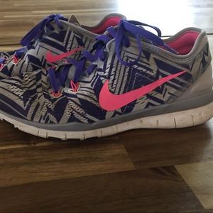 Nike Free running shoes.