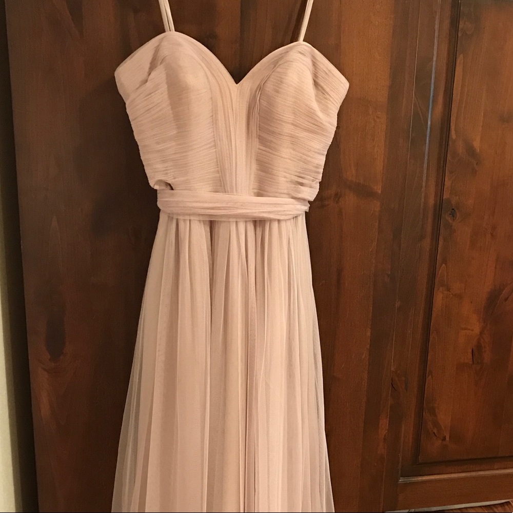 WToo Bridesmaid Dress Style 104 Latte