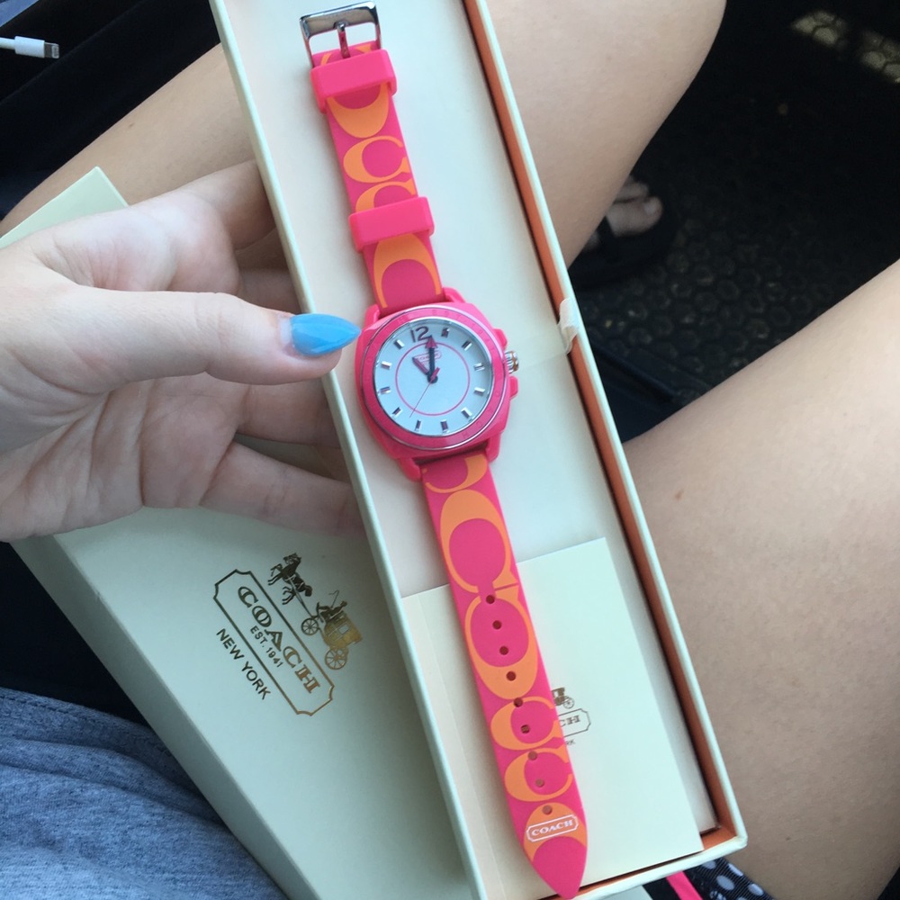 Authentic coach watch! WATERPROOF