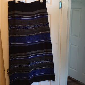Long sweater skirt