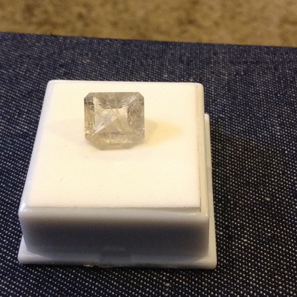 Rutilated Quartz ( Other Cuts Available) - Picture 2 of 3
