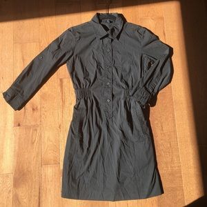 Banana Republic trench style long sleeve dress