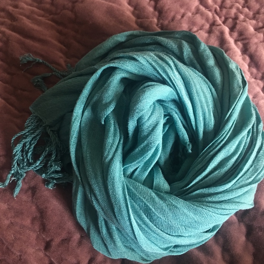 Scarf/ turquoise