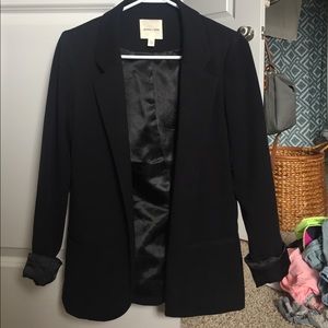 Silence + Noise Black Blazer - slim fit