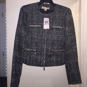 MK Tweed Blazer NWT
