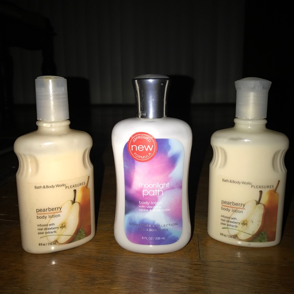 3 Bath And Body Works Lotions