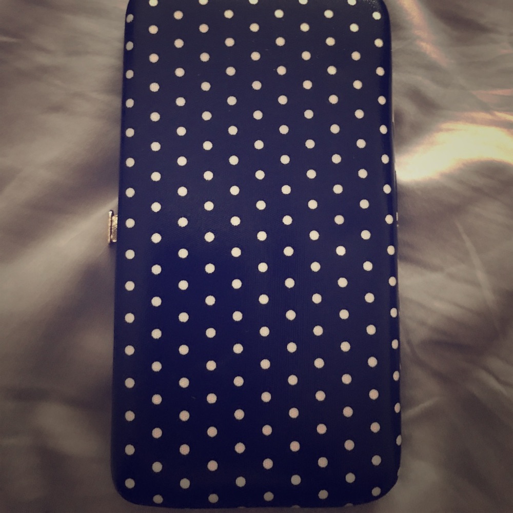 Poka dot wallet from target. Great condition
