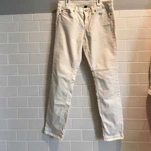 Gap, cream cords. Size 27/4