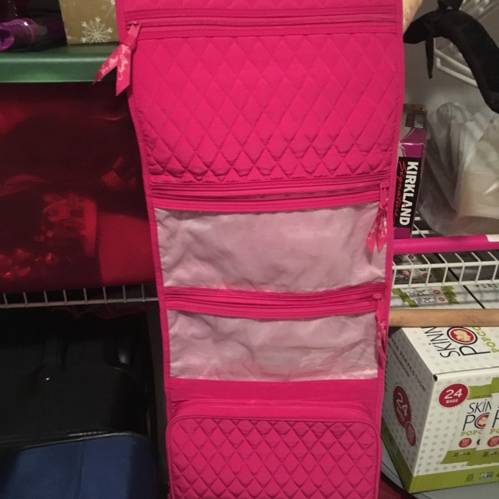 Vera Bradley hanging toiletry bag