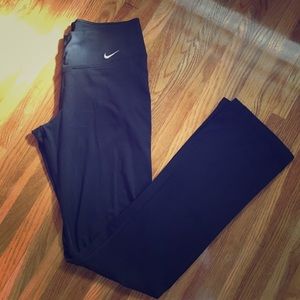 Nike straight legged workout pants