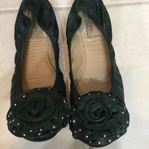 Valentino flower flats Valentino flower flats