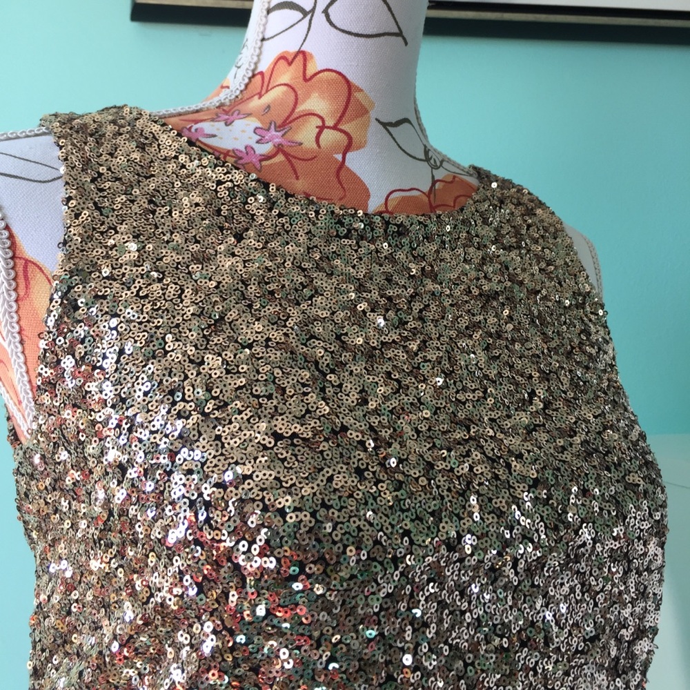 凌 Pinky sparkle dress: Size small - Picture 3 of 8